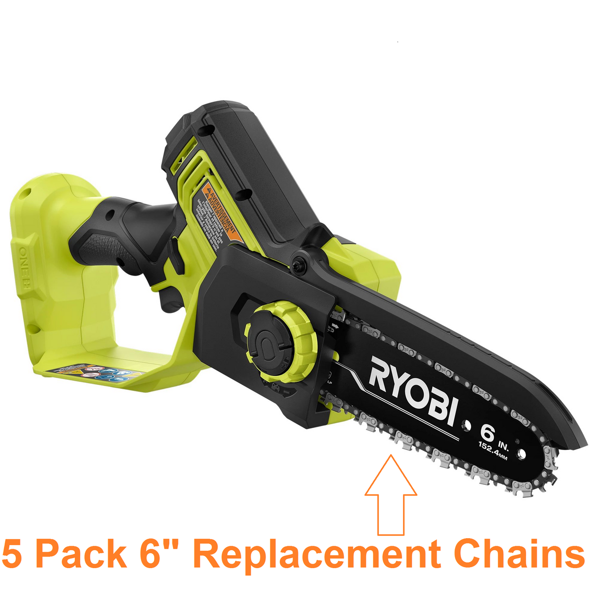5 Pack 6" Chainsaw chain 1/4" .043 38DL For Ryobi P25013 RY6C1 Pruner Mini Saw