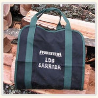Load image into Gallery viewer, Firewood Log carrier Canvas Double Stitched Heavy duty Firewood Bag Tote 15&quot;X32&quot;
