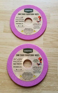 Load image into Gallery viewer, Forester 4 1/4&quot; x 1/8&quot; 3/16 Chainsaw Sharpener Grinding Wheel Oregon Timber Tuff
