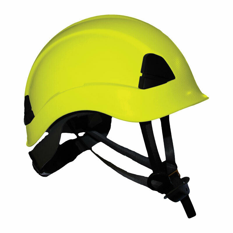Arborist Climbing Safety Helmet Meets ANSI Tree Climbers Helmet Yellow
