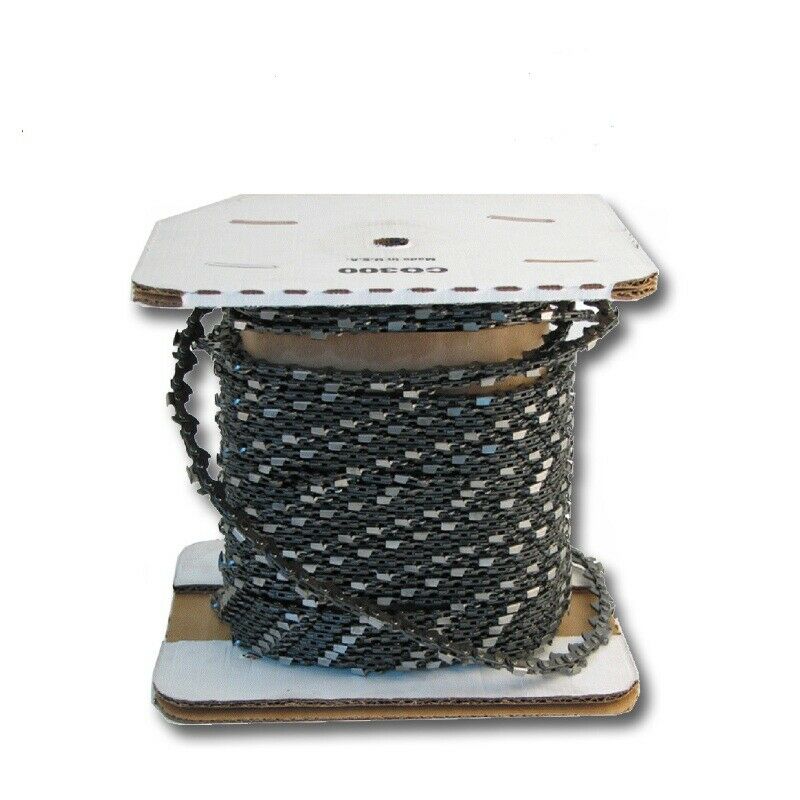 100ft Roll 3/8" .063 Full Chisel Chainsaw Chain
